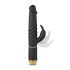 Dorcel Furious Rabbit 2.0 - černý klínový vibrátor s pohyblivým ramenem