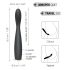 G-slim Dorcel - dobíjecí G-bod vibrátor (černý)