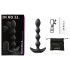 Dorcel Flexi Balls - nabíjecí anální vibrátor s rádiovým ovládáním (černý)