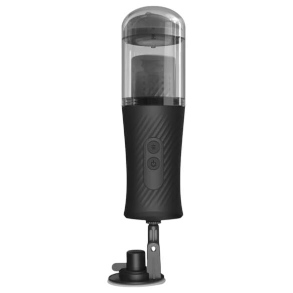 Dorcel Thrust Blow - akumulátorový, pulzační masturbátor (černý)