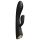 Dorcel Flexi Rabbit - vyhřívaný vibrátor s klitoriálním ramenem (černý)