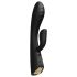 Dorcel Flexi Rabbit - vyhřívaný vibrátor s klitoriálním ramenem (černý)