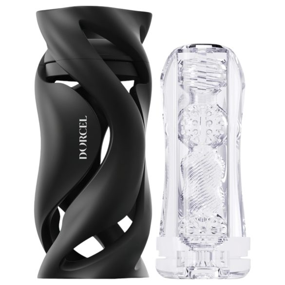 Dorcel Deep Blow - manuální sací masturbátor v pouzdře