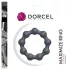 Dorcel Maximize - kuličkový silikonový erekční kroužek (šedý)