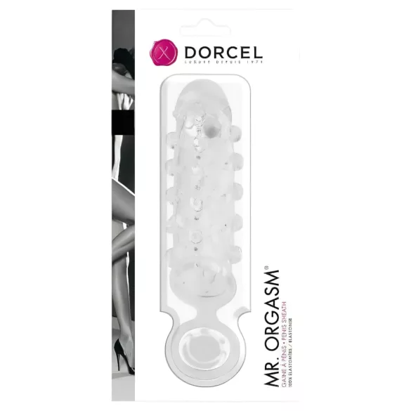 Dorcel Mr. Orgasm - kulatý návlek na penis (průhledný)