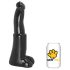 AnimHole Bull - býčí penis dildo - 25 cm (černé)