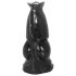 AnimHole Wolf - vlčí dildo - 21 cm (černé)