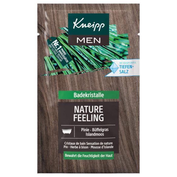 Kneipp Koupelové krystaly - Přírodní pocit pro muže (60g)