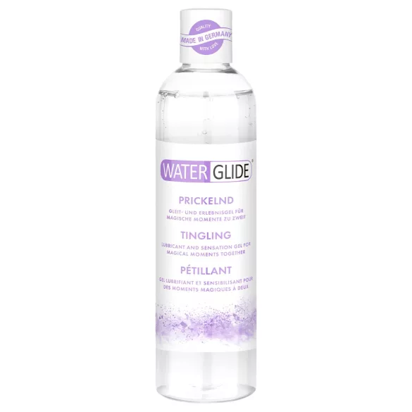 Waterglide - lubrikační gel na vodní bázi - stimulační, brnění - 300 ml