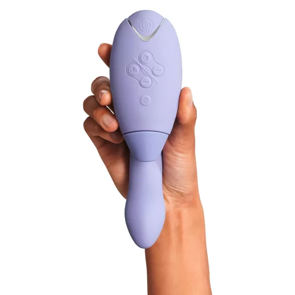 Womanizer Duo 2 - vibrátor na G-bod a klitoris - fialová