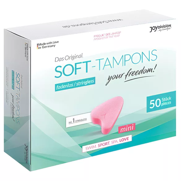 Joydivision Soft-Tampons mini - tampon bez šňůrky (50 ks)