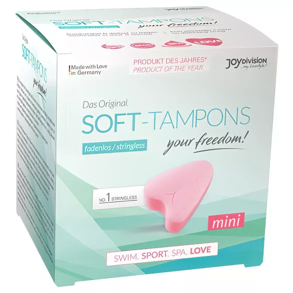 Joydivision Soft-Tampons mini - tampon bez šňůrky (3 ks)