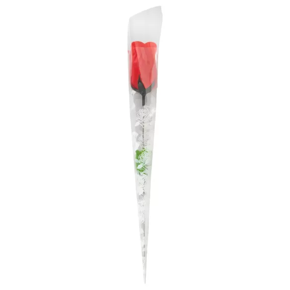 Panty Rose - tanga v růži - červená - S-L