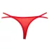 Panty Rose - tanga v růži - červená - S-L