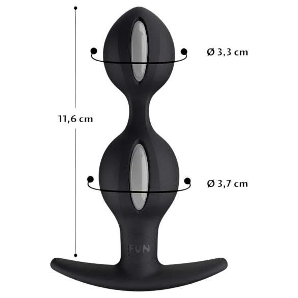 Fun Factory B Balls - anální dildo duo (fialové)