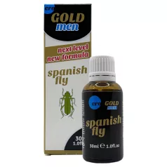   HOT ero Gold Men Spanish Fly - kapky na zvýšení touhy pro muže (30 ml)