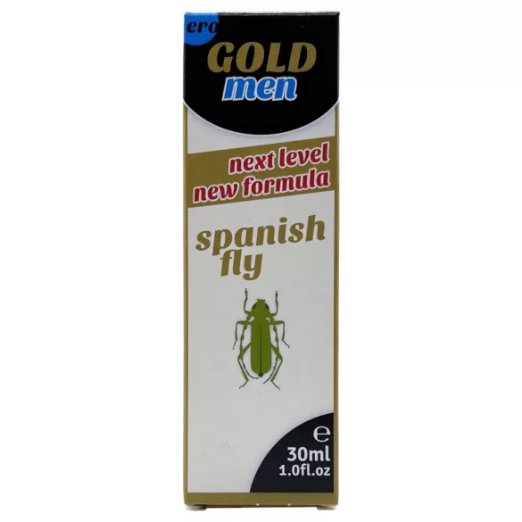 HOT ero Gold Men Spanish Fly - kapky na zvýšení touhy pro muže (30 ml)