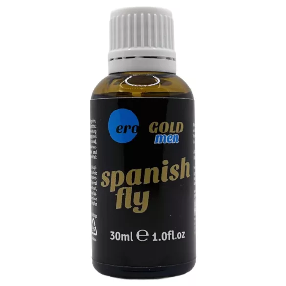 HOT ero Gold Men Spanish Fly - kapky na zvýšení touhy pro muže (30 ml)