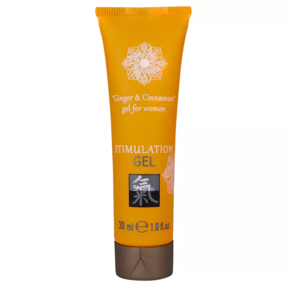 HOT Shiatsu - stimulační krém pro ženy - zázvor a skořice - 30 ml