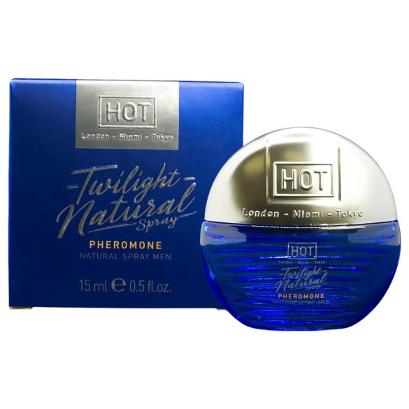 HOT Twilight Natural - pánský feromonový parfém (15ml) - bez vůně