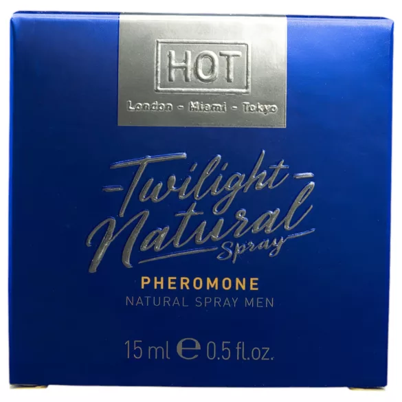 HOT Twilight Natural - pánský feromonový parfém - bez vůně - 15 ml