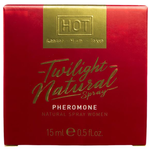 HOT Twilight Natural - feromonový parfém pro ženy (15ml) - bez vůně