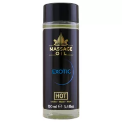 HOT - masážní olej na tělo - exotická vůně - 100 ml