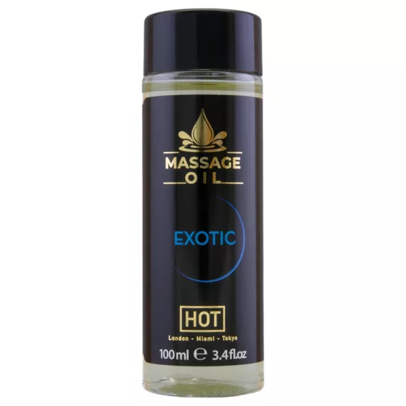 HOT - masážní olej na tělo - exotická vůně - 100 ml