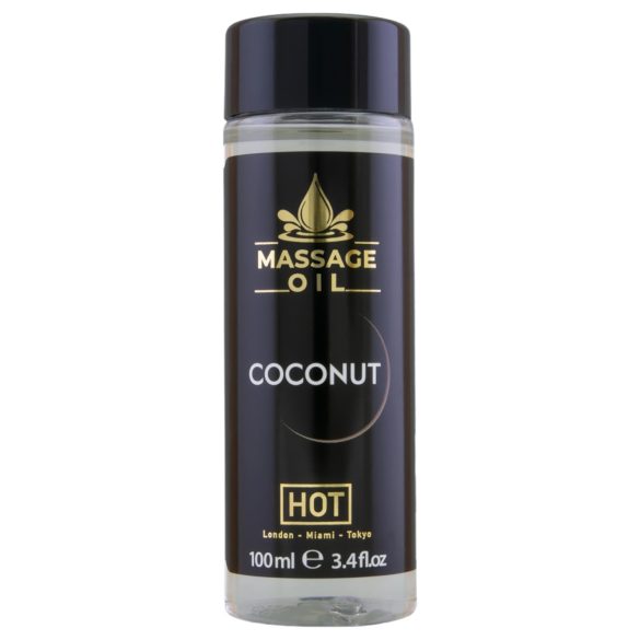 HOT masážní olej s kokosovou vůní (100ml)