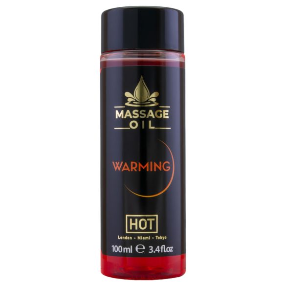 HOT masážní olej na péči o pleť - zahřívací účinek (100 ml)