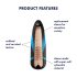 Satisfyer Sleeve Tornado Bliss - vložka do masturbátoru