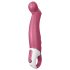 Satisfyer Petting Hippo - akumulátorový, vodotěsný vibrátor (růžový)