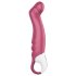 Satisfyer Petting Hippo - akumulátorový, vodotěsný vibrátor (růžový)