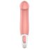 Satisfyer Master - vodotěsný, dobíjecí vibrátor (přírodní)