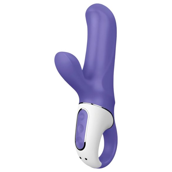 Satisfyer Magic Bunny - vodotěsný vibrátor s klitorální stimulací (modrá)