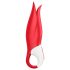 Satisfyer Power Flower - nabíjecí, vodotěsný vibrátor (červený)