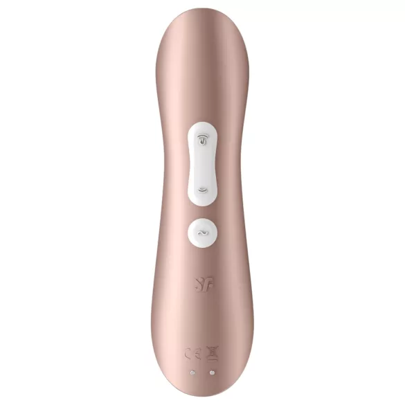 Satisfyer Pro 2+ - nabíjecí stimulátor klitorisu s vibrací - hnědý