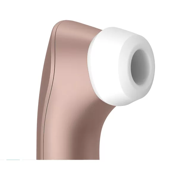 Satisfyer Pro 2+ - nabíjecí stimulátor klitorisu s vibrací - hnědý