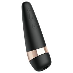   Satisfyer Pro 3+ - vodotěsný, akumulátorový dráždič klitorisu (černý)