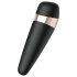 Satisfyer Pro 3+ - vodotěsný, akumulátorový stimulátor klitorisu (černý)