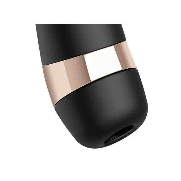 Satisfyer Pro 3+ - vibrátor na klitoris - voděodolný, akumulátorový - černý