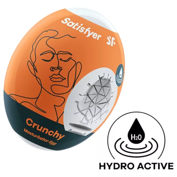 Satisfyer Egg Crunchy - masturbátor vajíčko - 1 kus