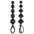 Satisfyer Love Beads - kuličková anální sada (černá)