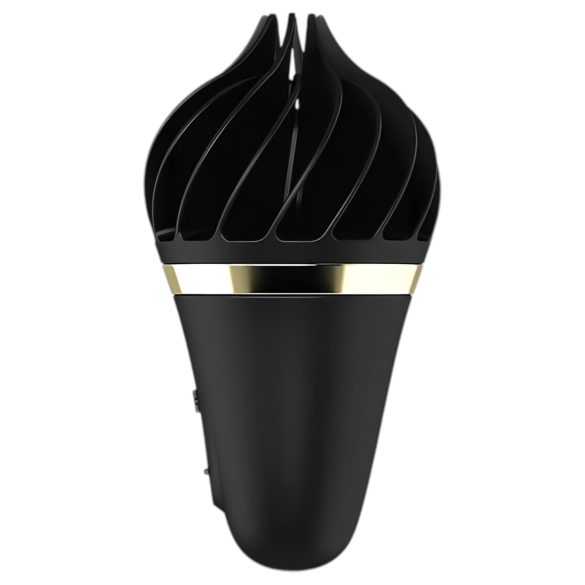 Satisfyer Sweet Treat - nabíjecí vibrační robertek na klitoris (černý)