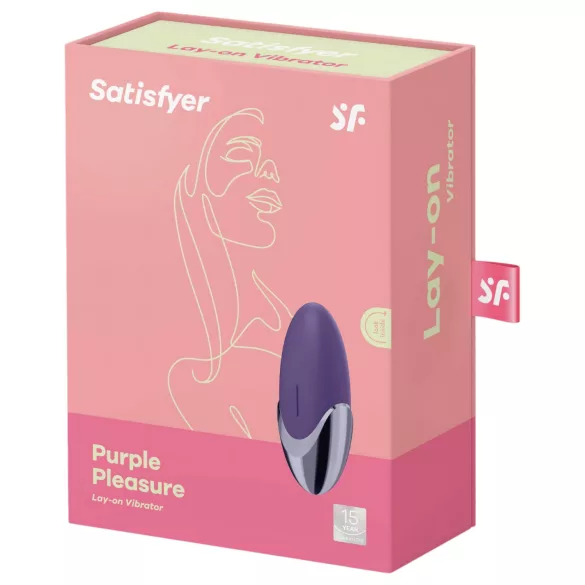 Satisfyer Purple Pleasure - vibrátor na klitoris - dobíjecí - fialový