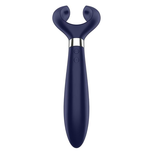 Satisfyer Endless Fun - nabíjecí, vodotěsný párový vibrátor (modrý)