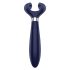 Satisfyer Endless Fun - nabíjecí, vodotěsný párový vibrátor (modrý)