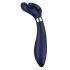 Satisfyer Endless Fun - nabíjecí, vodotěsný párový vibrátor (modrý)