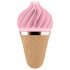 Satisfyer Sweet Treat - akumulátorový, rotační klitoriální vibrátor (růžovo-hnědý)
