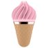 Satisfyer Sweet Treat - akumulátorový, rotační klitoriální vibrátor (růžovo-hnědý)